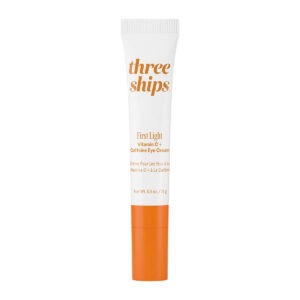 Three Ships First Light Vitamin C + Caffeine Eye Cream available at Inspire Beauty