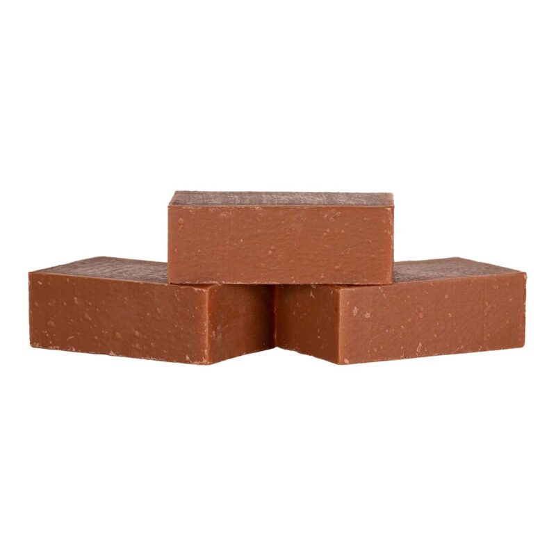 Living Libations Bed Of Roses Pink Clay Bar Soap