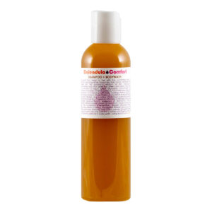 Living Libations Calendula Comfort Shampoo + Bodywash available at Inspire Beauty.