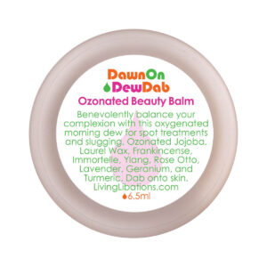 Shop Living Libations Dawn On Dew Dab Ozonated Beauty Balm at Inspire Beauty, a clarifying balm for clogged pores and blemishes.