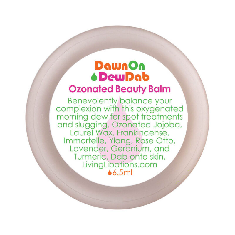 Shop Living Libations Dawn On Dew Dab Ozonated Beauty Balm at Inspire Beauty, a clarifying balm for clogged pores and blemishes.