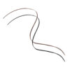 Swatches of Living Libations Elegant Eyeliner in shades Onyx and Cacao.
