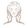 Facial massage using Living Libations Classic Quartz Gua Sha