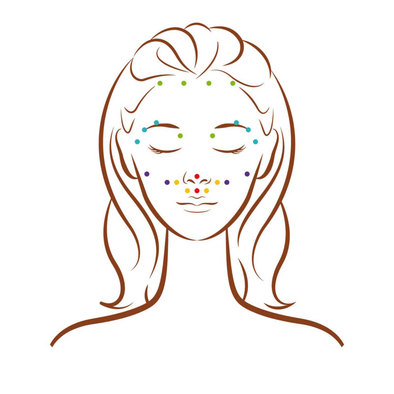 Facial massage using Living Libations Classic Quartz Gua Sha