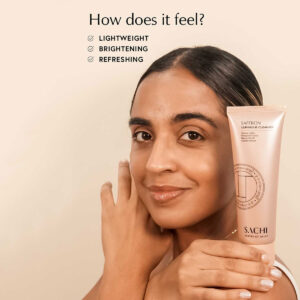 Sachi Skin Saffron Luminous Cleanser