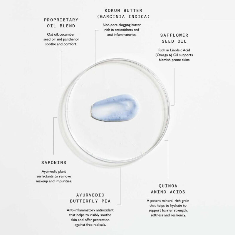 Sachi Skin Saponins Cream Cleanser available at Inspire Beauty