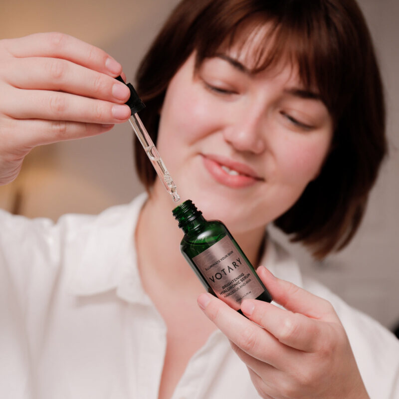 Shop VOTARY Brightening Hyaluronic Serum at Inspire Beauty.