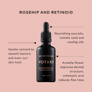 VOTARY Intense Night Oil is packed full of nature’s most powerful ingredients.