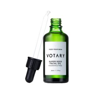 VOTARY Super Seed Face Oil naturally addresses sensitive skin issues to give you healthy, glowing skin.