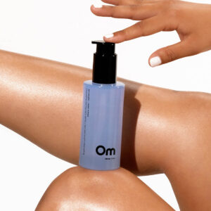 Om Organics Peach Seed + Capsicum Euphoria Lubricant Oil available at Inspire Beauty.