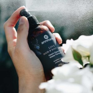 Annmarie Love Hair & Body Mist is a heart-opening blend of sultry jasmine and rose with grounding sandalwood to awaken love and deepen presence.