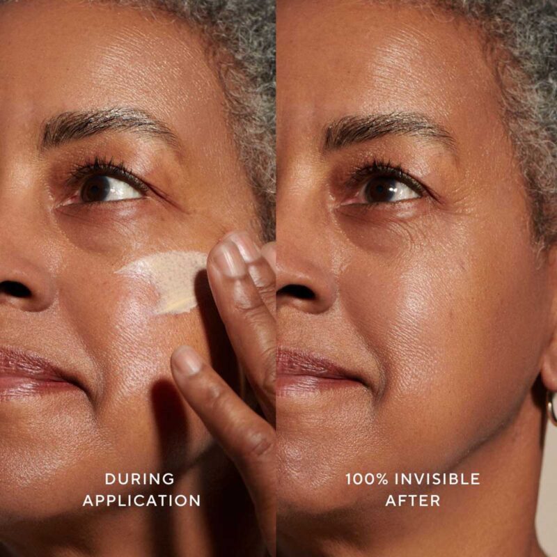 Minori Mineral Face Sunscreen is enriched with Vitamin E, Chamomile, Aloe Vera, and Pomegranate Extract to hydrate, calm and protect.