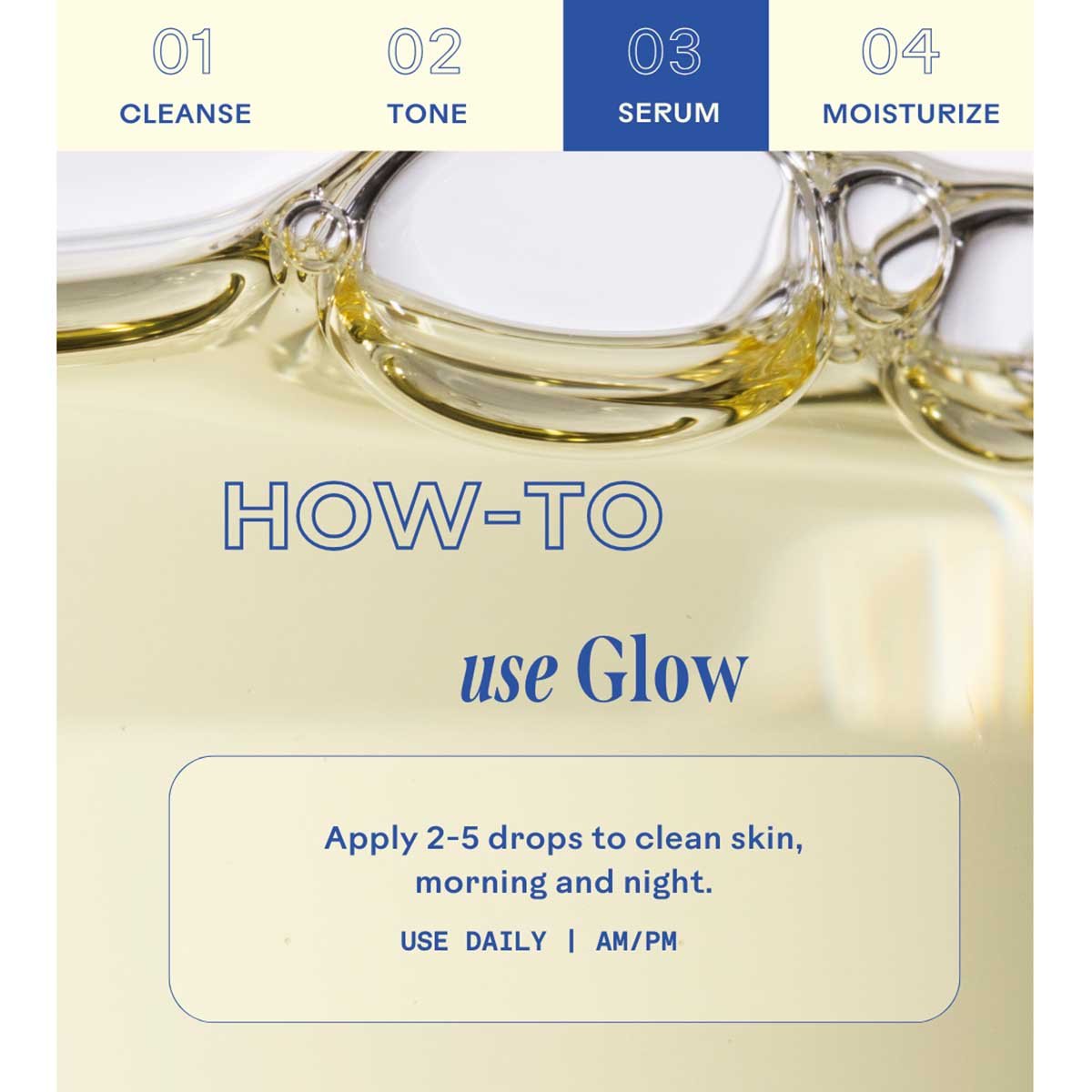 How to use Three Ships Glow 49% Jojoba Oil Serum.