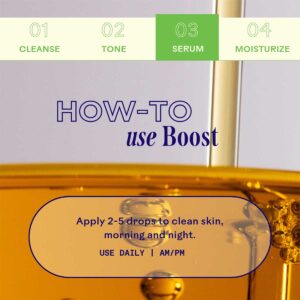 How to use Three Ships Boost 49% Rosehip Oil Serum.