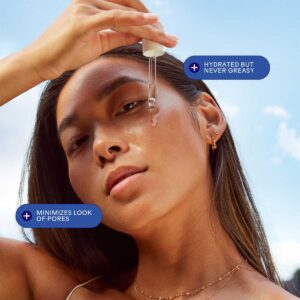 Three Ships Glow 49% Jojoba Oil Serum minimizes the appearance of pores and reduces excess oil.