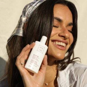 Ava Isa Every Morning Sunscreen SPF 30 is a hydrating, lightweight mineral sunscreen with a dewy finish.