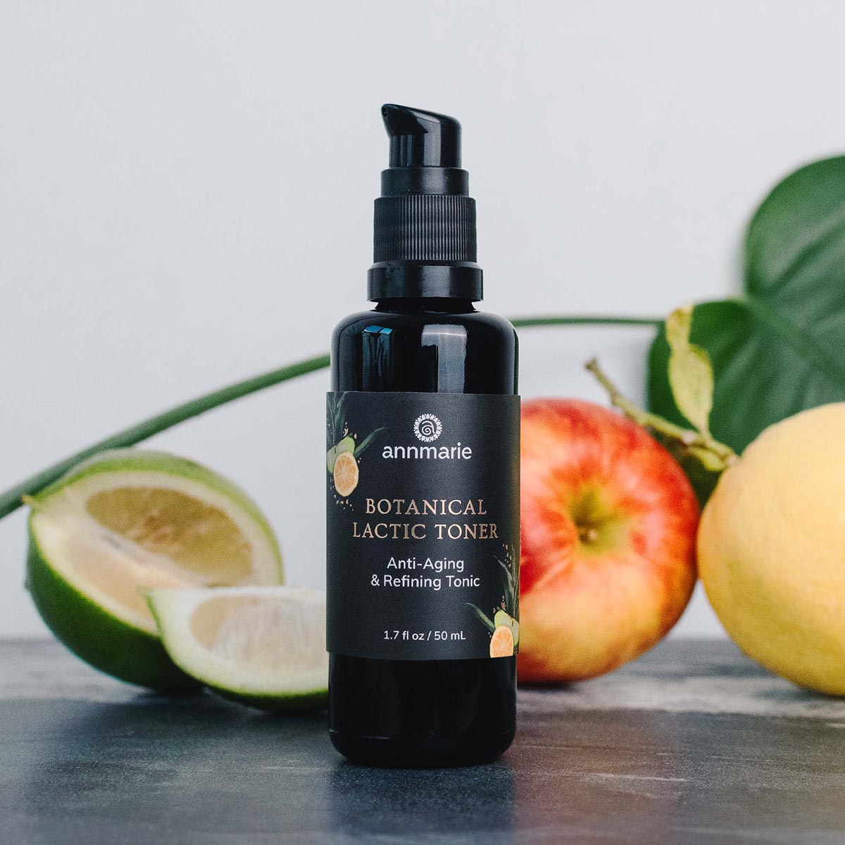 Tone and exfoliate your skin with Annmarie Skin Care Botanical Lactic Toner available at Inspire Beauty.