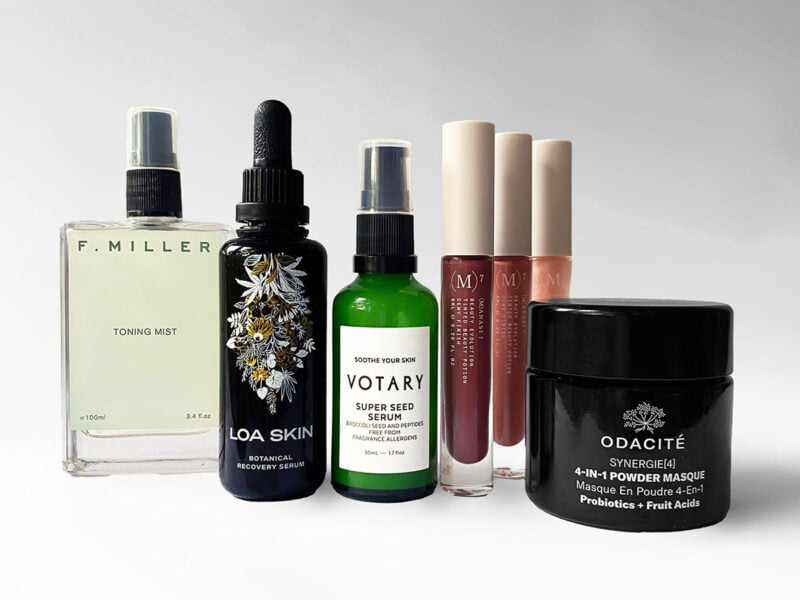 A review of 5 clean beauty products from Votary, Loa Skin, Odacite, F. Miller and Manasi 7 that I'm loving right now. www.inspirebeautyshop.com