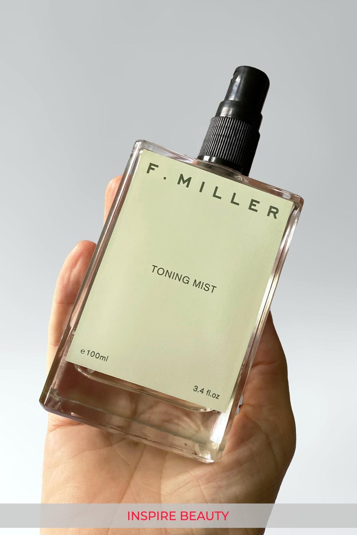 F. Miller Toning Mist delivers deep hydration to soften and plump dry and dehydrated skin, check out the review at www.inspirebeautyshop.com