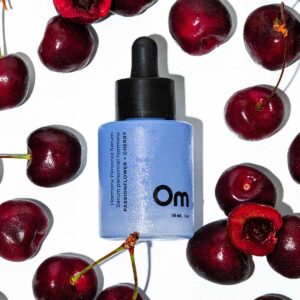 Om Organics Passionflower + Cherry Harmony Personal Serum is made with nutrient-rich ingredients that soothe and strengthen skin.