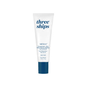 Shop Three Ships SoftServe Pomegranate + Shea Butter Barrier-Building Lip Treatment at Inspire Beauty.