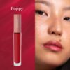 Minori Lip Gloss in shade Poppy is a sheer, cool tone red.