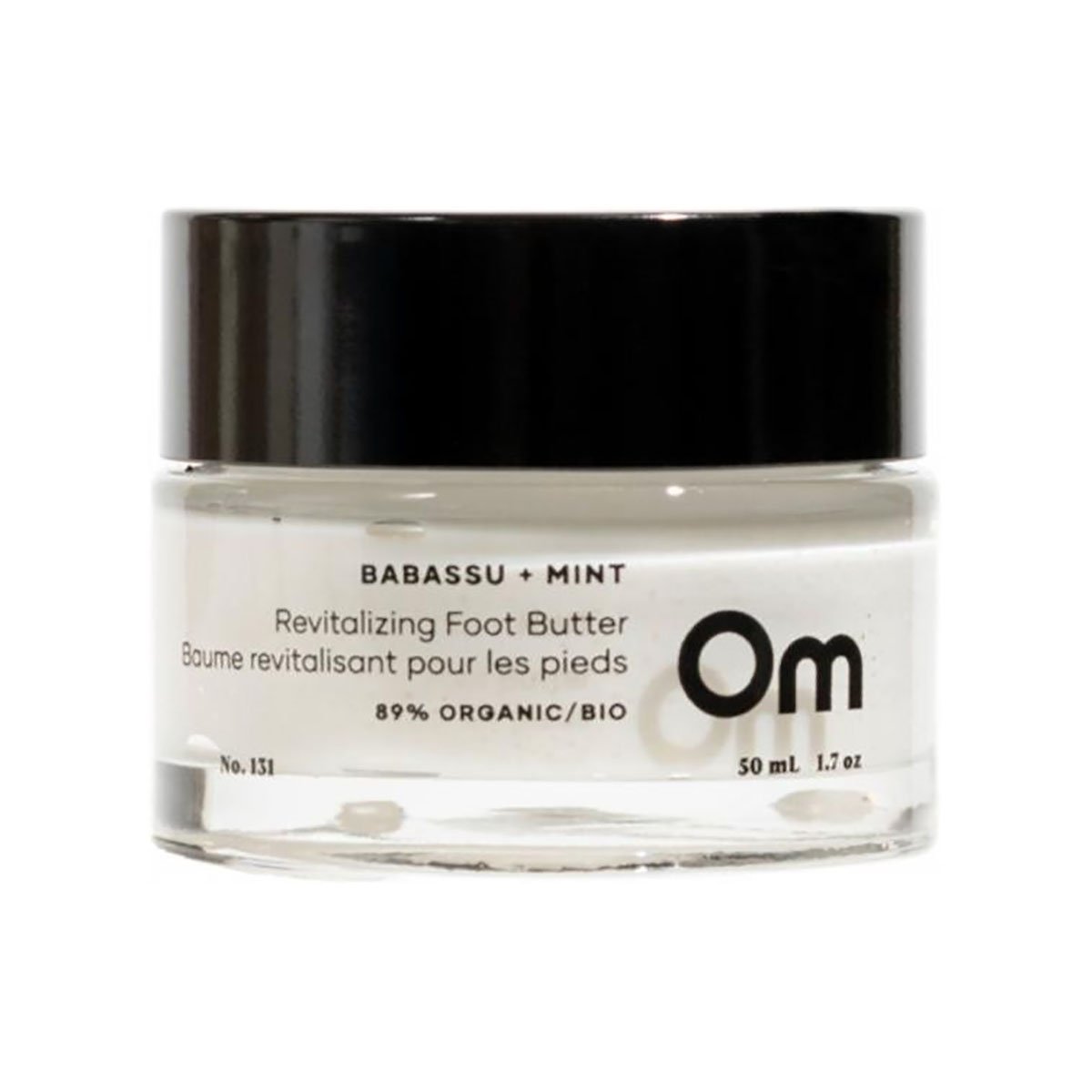 Shop Om Organics Babassu + Mint Revitalizing Foot Butter at Inspire Beauty.