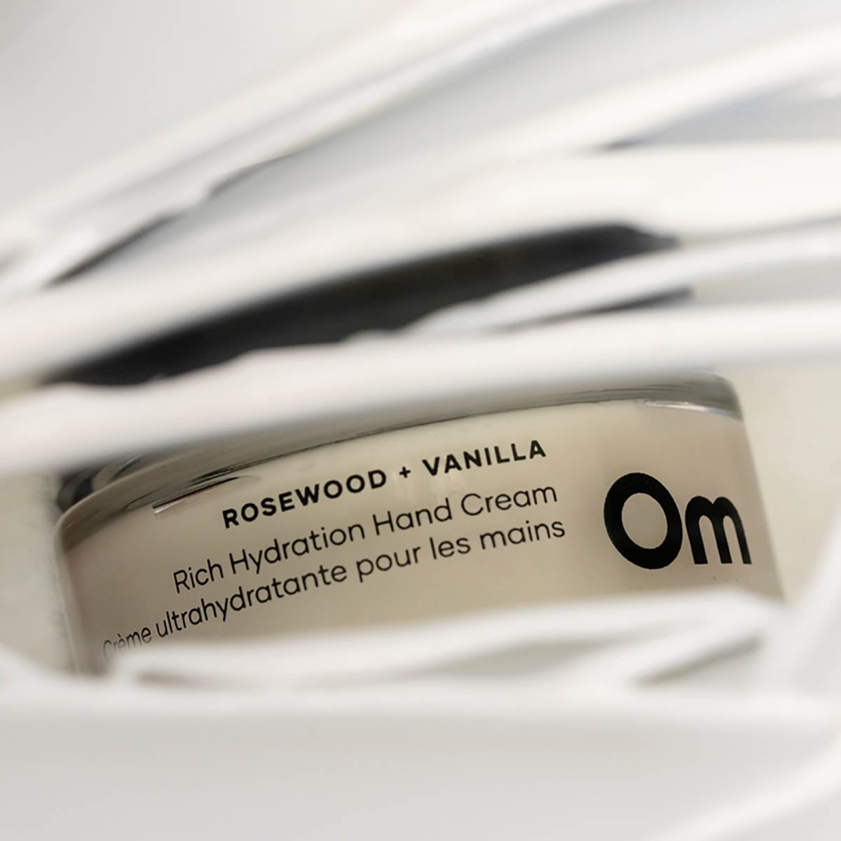 Om Organics Rosewood + Vanilla Rich Hydration Hand Cream is a buttery-soft and silky hand cream delivers instant nourishment and relief.