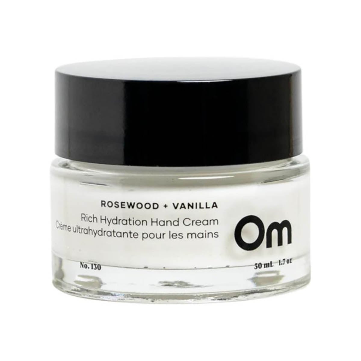 Shop Om Organics Rosewood + Vanilla Rich Hydration Hand Cream at Inspire Beauty.