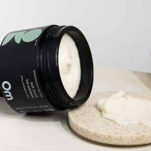 Om Organics Underarm Detox Salt Scrub gives your underarms a deep cleanse and your natural deodorant a major boost.