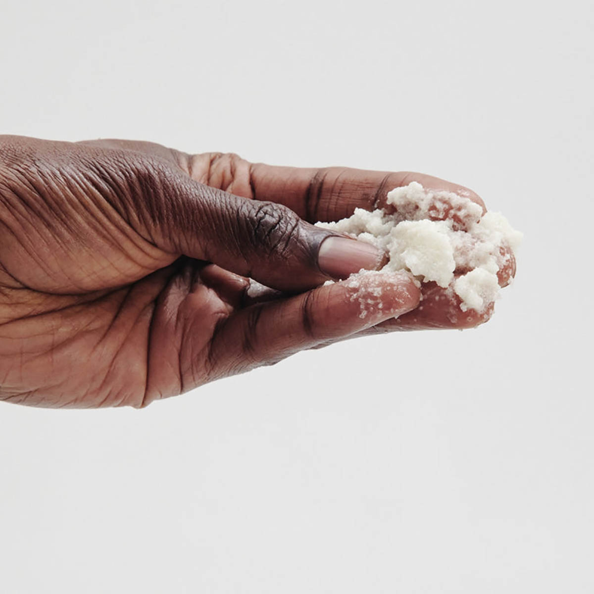 Om Organics Underarm Detox Salt Scrub, a deeply cleansing underarm scrub to boost your natural deodorant.