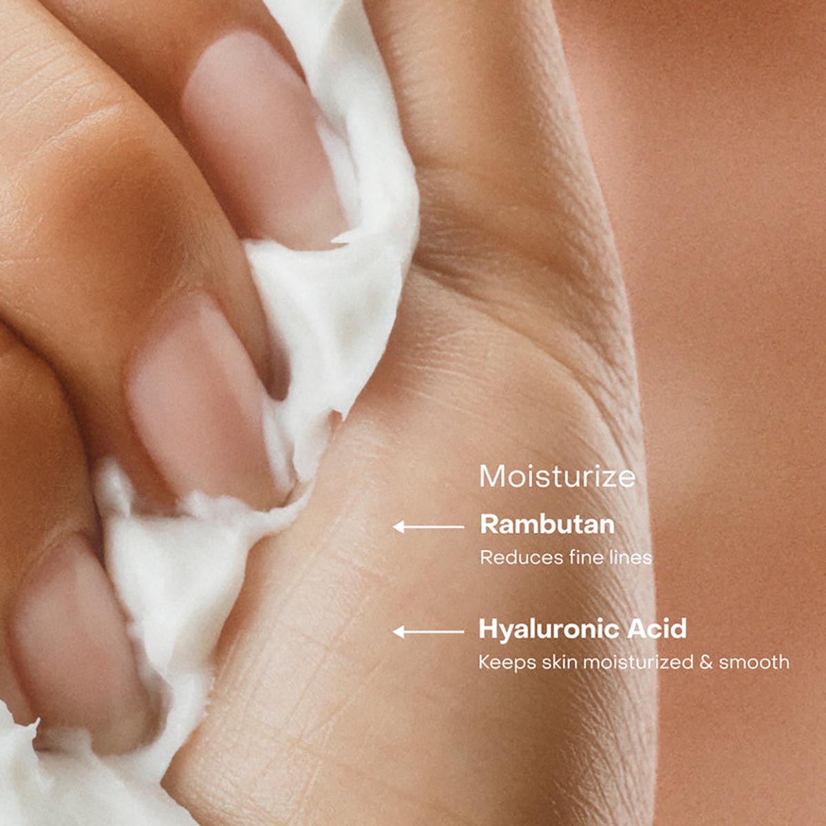 SIDIA The Cream moisturizing benefits.