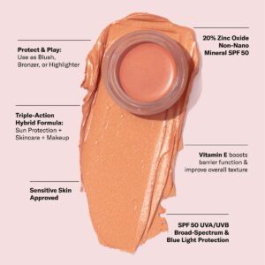Odacité SPF 50 Color Balm in shade Golden Hour available at Inspire Beauty.