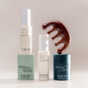 Shop Sachi Skin ayurvedic skincare at Inspire Beauty for clear, luminous skin.