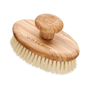 Wildling Aura Sweeper dry body brush available at Inspire Beauty.