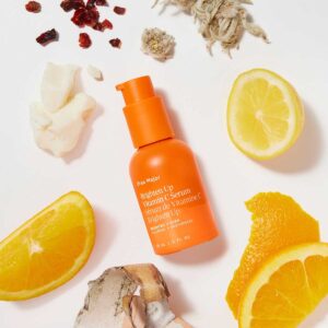 Ursa Major Brighten Up Vitamin C Serum brightens dull-looking skin and lightens stubborn dark spots.