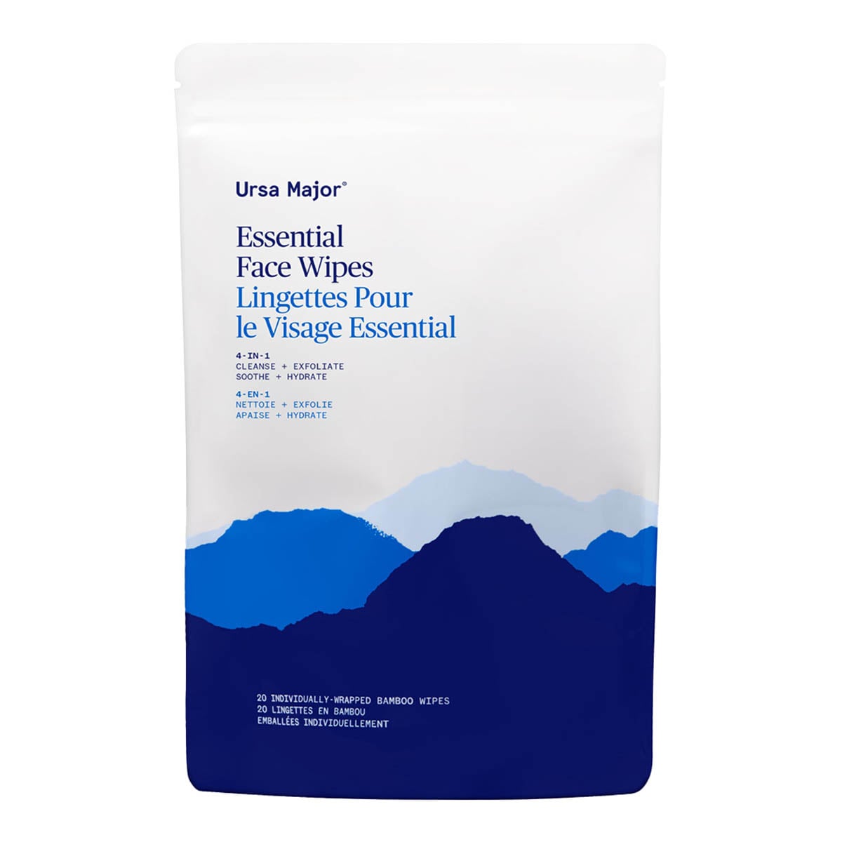 Ursa Major Essential Face Wipes available at Inspire Beauty.