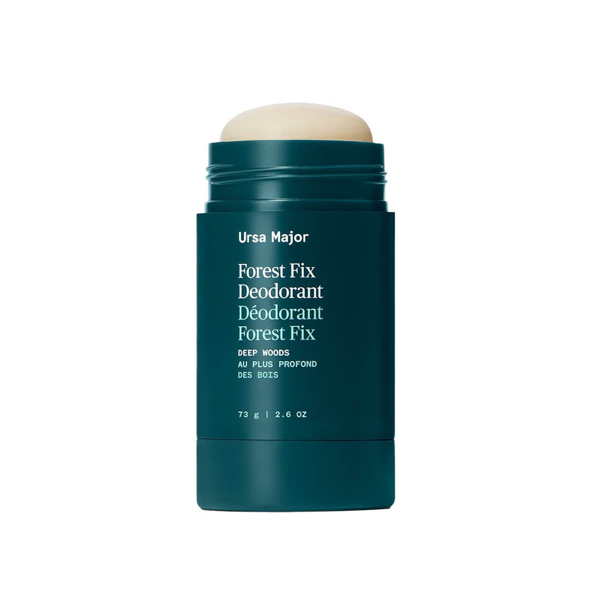 Aluminum and baking soda-free natural deodorant with a warm, woodsy scent.