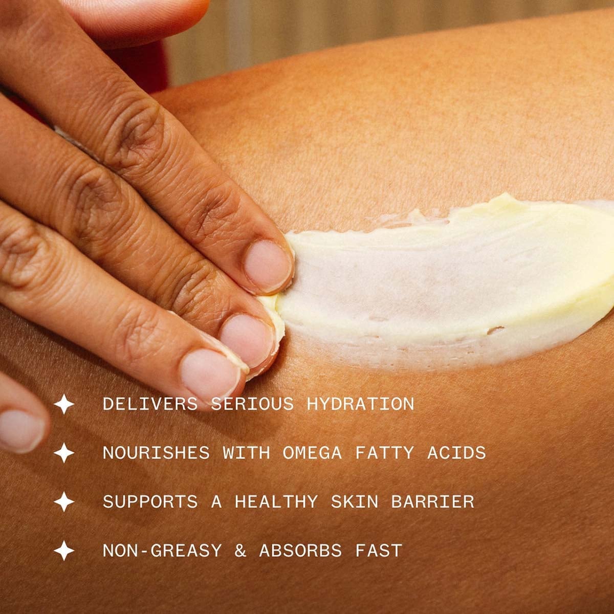 Ursa Major Golden Hour Body Butter is a rich, buttery, yet fast-absorbing formula.