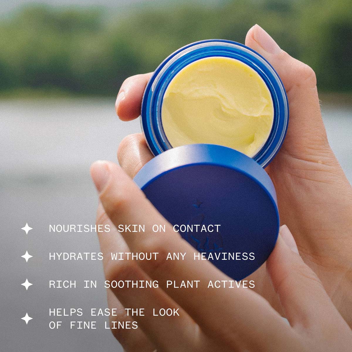 Ursa Major Golden Hour Recovery Cream can be used as a daily moisturizer, a wrinkle-reducing night cream, or as your year-round any-time skin saver.