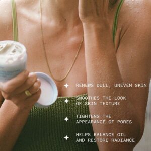 Ursa Major Green Slate Mineral Polish powerfully retexturizes skin for a more even-looking complexion.
