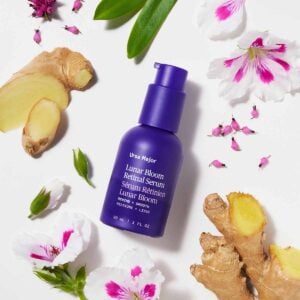 Ursa Major Lunar Bloom Retinal Serum refines skin texture and reduces the appearance of pores.