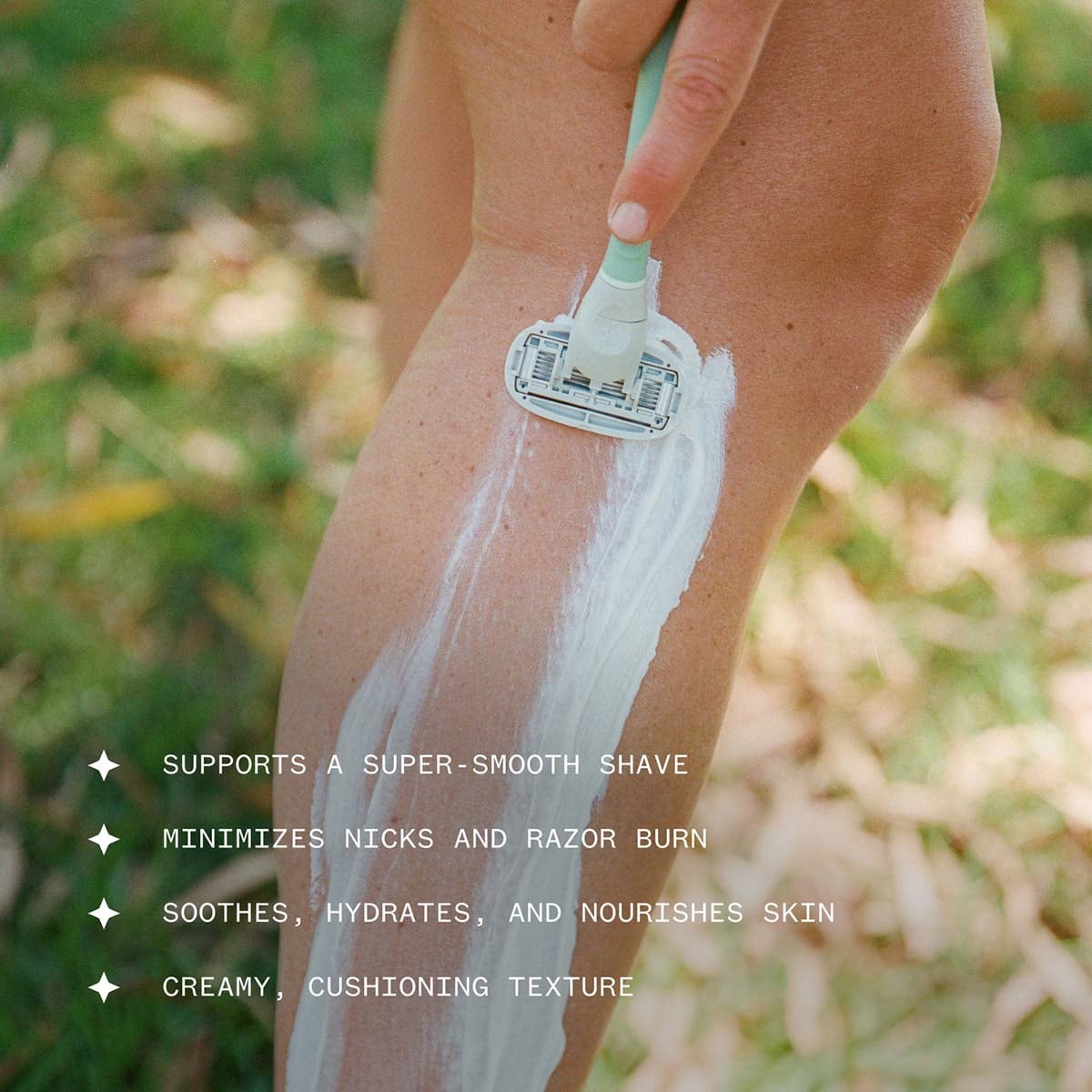 Ursa Major Stellar Shave Cream is a nourishing, non-lathering shave cream for a smooth, comfortable shave.