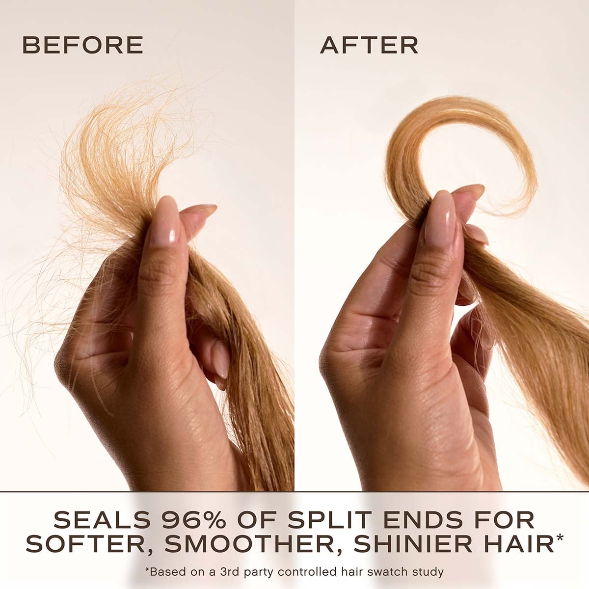 Seal split ends with Innersense Overnight Repair Serum available at Inspire Beauty.
