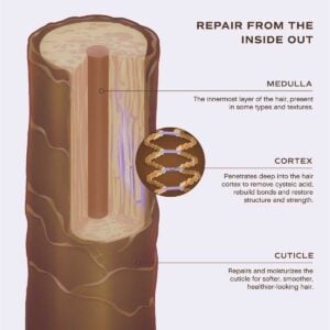 Innersense Overnight Repair Serum rebuilds broken bonds and restores structure and strength.