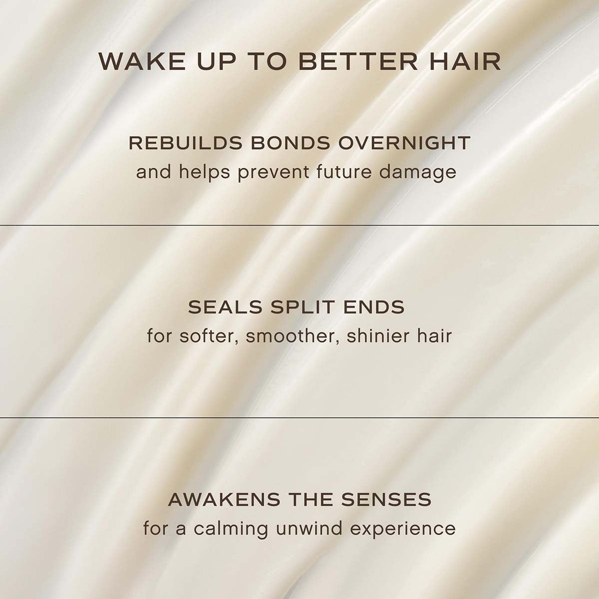 Wake up to better hair with Innersense Overnight Repair Serum.